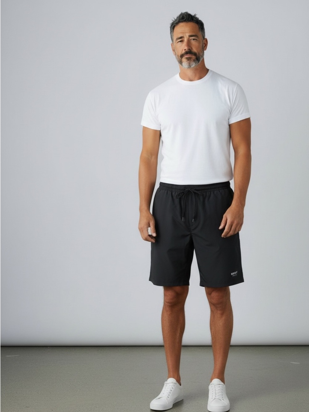 DKNY Sport Men’s Black Athletic Shorts – Size M – Lightweight Performance